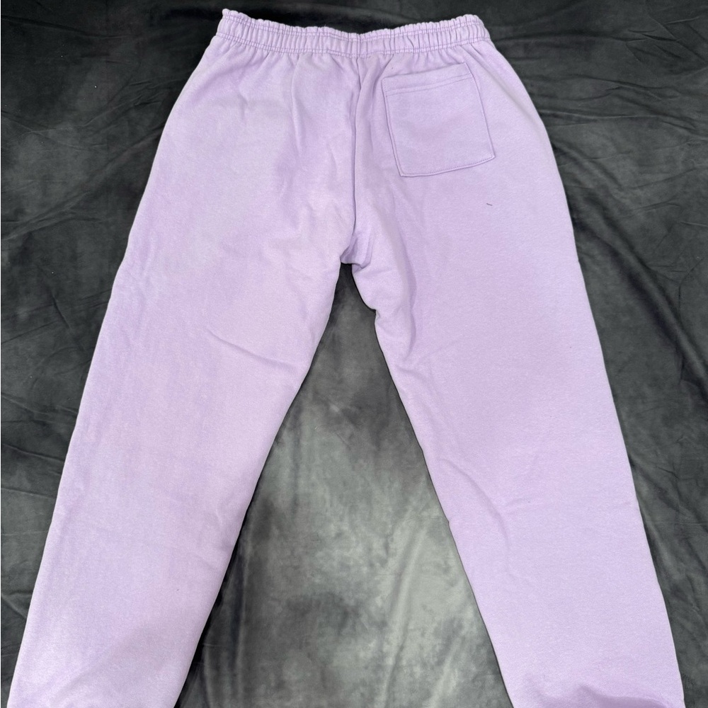 Sp5der Violet Purple Sweatpants authentic - Picture 9 of 14